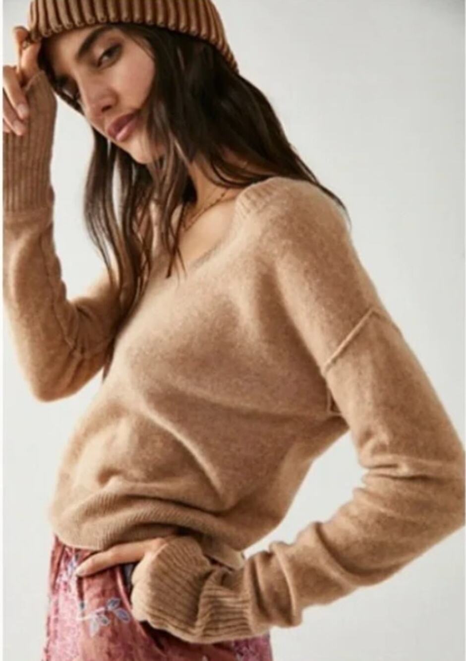 Free People Stellar Cashmere Pullover Sweater